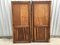 Oak Wardrobe Doors, 19th Century, Set of 2 15