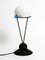 Lámpara de mesa italiana de Veart, años 80, Imagen 3