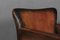 Danish Cabinetmaker Club Chair in Tan Leather, 1940s, Image 5