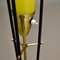 Floor Lamp in Yellow Glass and Brass by Alessandro Pianon for Vistosi, Image 13