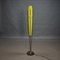 Lampadaire en Verre Jaune et Laiton par Alessandro Pianon pour Vistosi 2