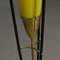 Floor Lamp in Yellow Glass and Brass by Alessandro Pianon for Vistosi 8