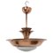 Bauhaus Copper Chandelier from IAS, 1930s, Image 1