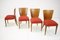Model H-214 Dining Chairs by Jindrich Halabala, Set of 4, Image 10