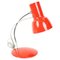 Mid-Century Red Table Lamp from Napako, 1970s 1