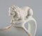 Antique Chocolate Jug in Porcelain Modelled with a Lion from Bing & Grøndahl 7