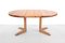 Round Extendable Dining Room Table from NC Mobler, Sweden 4