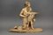 Art Deco Bisque Sculpture of Mother and Child with Bow and Arrow 2