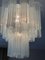 Small Ice Blue Tubular Murano Glass Chandelier, Image 10