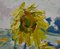 Georgij Moroz, Champ de Tournesols Impressionniste, 2000, Huile sur Toile 5