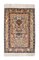 Floral Isfahan Rug with Border and Paradise Garden Pattern 1