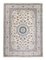 Floral Nain Rug with Border and Medallion, Image 1