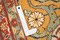 Tabriz Teppich in Terrakotta mit Rand 7