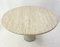 Mid-Century Travertine Dining Table in Style of Angelo Mangiarotti, Italy 5