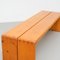 Large Wood Bench by Charlotte Perriand for Les Arcs, 1960s 7