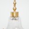 Lámpara colgante Mid-Century moderna de vidrio, años 60, Imagen 6