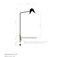 White 2 Swivel Agrafée Table Lamp by Serge Mouille 3