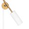 Spell Floor Lamp White Brass by Johan Carpner for Konsthantverk 4