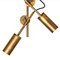 Stake Spot 2 Raw Brass Ceiling Lamp by Johan Carpner for Konsthantverk 5