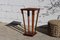 French Art Deco Console Marble and Wood End Table, Image 3