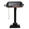 Vintage Industrial Black Enamel Banker Table Desk Light 3