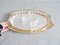 Silver Plated Tray with Crystal Glass Serving Bowls from HKE, Set of 6, Image 10