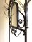 Appendiabiti in stile Art Nouveau in ferro battuto con portaombrelli, inizio XX secolo, Immagine 12