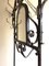 Art Nouveau Style Wrought Iron Coat Rack with Umbrella Stand, 1900s 12