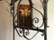 Art Nouveau Style Wrought Iron Coat Rack with Umbrella Stand, 1900s 7