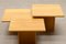 Tavolini a incastro in quercia, set di 3, Immagine 3