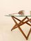 Tavolino da caffè rotondo moderno con base a forma di stella di Angelo Ostuni, Italia, anni '60, Immagine 13