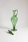 Ánfora o jarra etrusca de vidrio verde, Empoli, años 40, Imagen 3