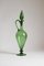 Ánfora o jarra etrusca de vidrio verde, Empoli, años 40, Imagen 8