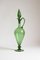 Ánfora o jarra etrusca de vidrio verde, Empoli, años 40, Imagen 11