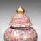 Große chinesische Vintage Baluster Ingwer Gläser aus Keramik, 1940er, 2er Set 8