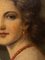 Retrato de mujer, años 20, óleo sobre placa, enmarcado, Imagen 5
