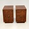 Antique Military Campaign Style Side Chests, Set of 2 7