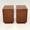 Antique Military Campaign Style Side Chests, Set of 2 2