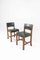 Eichenholz Stühle von H. Hallam & Sons, 2er Set 1