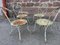 French Iron Garden Chairs, 1950s, Set of 4, Image 9