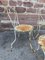 French Iron Garden Chairs, 1950s, Set of 4, Image 3