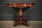 Shaped Rosewood Card Table 4