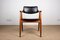 Model 43 Danish Chair in Teak and Skai by Erik Kirkegaard for Hong Stolefabrik, 1960s, Image 14