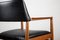 Model 43 Danish Office Chair in Teak and Skai Black by Erik Worts for Soro Stolefabrik, 1960s 17