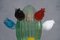 Green Art Glass Cactus Plant from Marta Marzotto, 1990s, Image 6