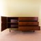Teak Sideboard with Door and 3 Large Drawers 11