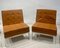 Camel Ledersessel von Florence Knoll, 2er Set 1