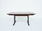 Dänischer Ausziehbarer Palisander Tisch mit Öko-Leder Stühlen von HW Klein für Bramin, 7er Set 4
