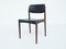 Dänischer Ausziehbarer Palisander Tisch mit Öko-Leder Stühlen von HW Klein für Bramin, 7er Set 7