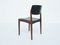 Mesa extensible danesa de palisandro con sillas de cuero ecológico de HW Klein para Bramin. Juego de 7, Imagen 8